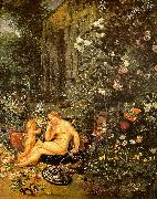 Jan Brueghel The Sense of Smell oil painting on canvas